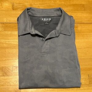 IZOD Golf Men's Charcoal Polo Shirt